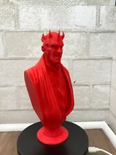 Darth Maul Bust 3D Printed Star Wars Decor High Quality Sith Lord Sculpture picture
