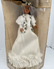 Lanakila Hawaiian Revolving Music Box  Wedding Song Doll 1971 - Vintage picture