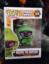 Pop Funko 1674 Looney Tunes Marvin The Martian + pop protector picture
