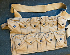 Original Genuine WW1 US Army AEF 11 Pocket Grenade Vest  - MINT - 1918 Dated picture