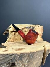 Svendborg Danish Handmade Bark Brandy Shaped Smooth Finish Smoking Pipe picture