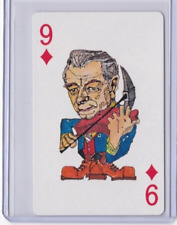 1980 POLITICARDS PLAYING CARDS 9D ROBERT BYRD picture