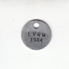 1984 LAS VEGAS NEW MEXICO (CAT) LICENSE TAG WITH NO NUMBER picture