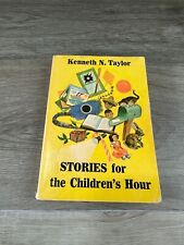 1953 Stories for Childrens Hour by Taylor Vintage Elementary Reading Book picture