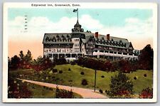 Postcard Edgewood Inn, Greenwich CT 1923 A84 picture