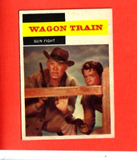 1958 TOPPS TV WESTERNS  WAGON TRAIN  #50  GUN FIGHT    NRMINT picture