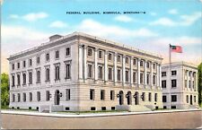 Federal Building, Missoula, Montana - Postcard picture