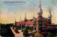 POSTCARD Tampa Bay Hotel 1910 Florida FL Became Henry B Plant Museum 1933 picture