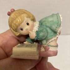 Vintage ENESCO “A Little Behind In My Schedule “ 2” Figurine  picture
