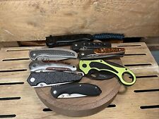 edc pocket knives lot of 8 picture