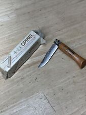 Vintage OPINEL France No. 6 Beech Wood Handle Folding Pocket Knife picture