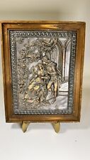 Romeo And Juliet Framed Two Tone Copper  Sculpture Romeo And Juliet 1990 picture