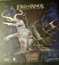 Lord Of The Rings Mumak Of Harad Sideshow Weta PolyStone Statue picture