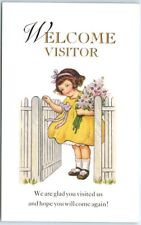 Come Before the Lord - Exodus 16:9 - Welcome Visitor - Girl w/ Flowers Art Print picture