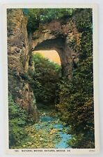 Vintage Natural Bridge Virginia VA Natural Bridge State Park Postcard Rock  picture