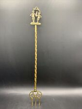 VINTAGE DARTMOOR PIXIE THREE-PRONG 16 ¾” Toasting FORK COLLECTIBLE RARE picture