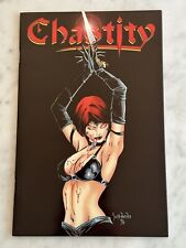 Chastity: Theatre of Pain #1 Onyx Premium Variant Cover in NM (Chaos, 1997) picture