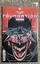 Batman  Fortnite Foundation #1 Who Laughs 9.6 / 9.8 2021 Sealed Poly Bag NM/M picture