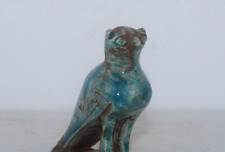 RARE ANCIENT EGYPTIAN ANTIQUE Horus Falcon Statue Pharoh Egyptian Stone (BS) picture