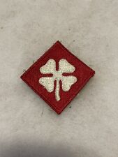 WW2 US 4th Army Patch Unit Insignia picture