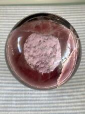 Large Natural Lepidolite  Crystal Healing Sphere Reiki  5.5 LB 4-3/8