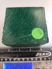 545 Gram Carving Block  Synthetic Malachite Cabochon Gemstone Resin Rough 542 picture