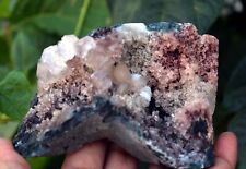 APOPHYLLITE On STILBITE & CHALCEDONY Matrix Minerals J-6.24 picture