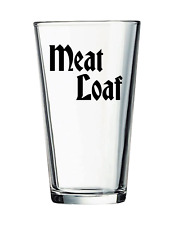 Meat Loaf - Rock and Roll - 16 oz Pint Pub Beer Glass Seltzer Water Tea picture