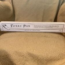 Tavern Pipe S-180 Williamsburg Pottery Lightfoot Virginia Vintage NEW In BOX 16