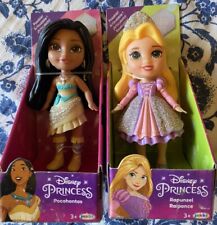 Lot Disney Princess Pocahontas & Rapunzel  Mini Figure Jakks Pacific picture