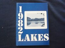 1982 LAKES MOUNTAIN LAKES HIGH SCHOOL YEARBOOK - MOUNTAIN LAKES, NJ - YB 1926V picture