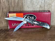 Case 6220SS 1/2500 Limited Edition Peanut Blue Pocket Knife W/ Original Box 1997 picture