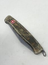 Vintage Rare Wenger Century Advantage Timber Camouflage Swiss Army Folding Knife picture