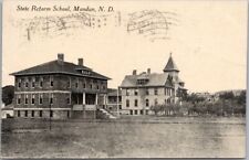 Vintage MANDAN, North Dakota Postcard 