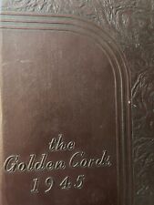 1945 The Golden Cords Union College Lincoln Nebraska Yearbook Annual WWII picture