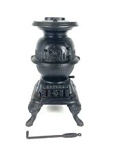 Antique Miniature Salesman Sample Cast Iron SPARK Pot Belly Stove picture