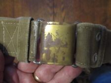 Vietnam War NVA Belt, used also by VC, stiff canvas belt, soldier bring back picture