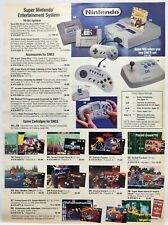 1996 Nintendo Sega Genesis Tiger Electronics  JC Penney Catalog 2 Page Print Ad picture
