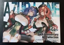 Azur Lane 6th Sixth Anniversary Art Collection Artbook | Square Enix USED picture