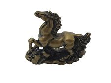 Brass Mini Horse Statue Figurines Sculpture Décor picture