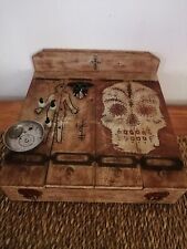 Antique Voodoo Spell Box, Voodoo Kit, Hoodoo Box, African, New Orleans picture