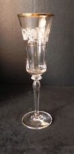 Fluted Champagne Stem Antique Lace (New version) by Mikasa Crystal  EUC picture