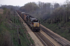Original RR slide: EL freight eastbound freight near Meadville PA; 5/1972 picture