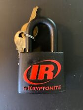 RARE Ingersoll Rand IR Kryptonite Padlock With Keys MIB NOS picture