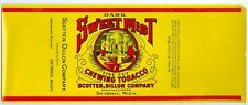 Early 1900s Unused Oceanic Cut Plug, Scotten, Dillon Co Detroit, Tobacco Label picture
