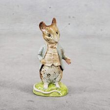 Vintage Rare Beswick England Beatrix Potter Johnny Town-Mouse #1276 Gold Stamp picture