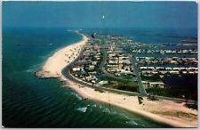 Clearwater Beach Florida Pass over the Gulf of Mexico Postcard picture