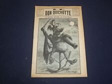 1882 DEC 8 LE DON QUICHOTTE NEWSPAPER - LE NOUVEAU SPECTRE - FRENCH - FR 3341 picture