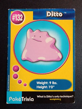 Ditto Pokemon Burger King Card picture