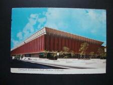 Railfans2 937) Posted Postcard, Denver, Colorado, The Currigan Exhibition Hall picture